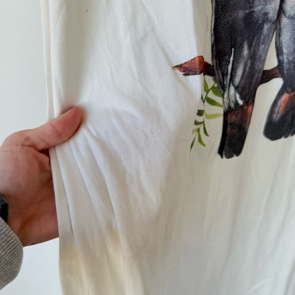 NWT FARM Rio A Brasileira Off White Jersey Jumpsuit size small - Picture 4 of 8